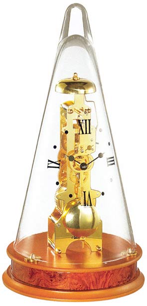 Hermle 22716-160791 Leyton Cherry Mechanical Table Clock