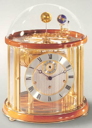 Hermle 22805-160352 Tellurium I Astrolabium Clock