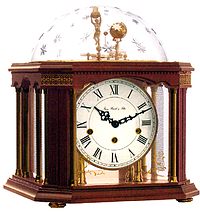 Hermle Telumium III 22948-Q10352 Keywound Tellurium Clock CLICK FOR MORE DETAILS