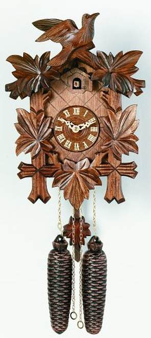 Carlsburg III Traditional 8 Day Black Forest Cuckoo Clock Traditional 13