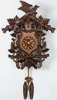 837-27 The Vineyard 8 Day Black Forest Cuckoo Clock CLICK FOR MORE DETAILS