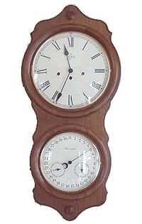 Sternreiter SW80878608 Oak Keywound Ithica Reproduction Calendar Clock CLICK FOR MORE DETAILS