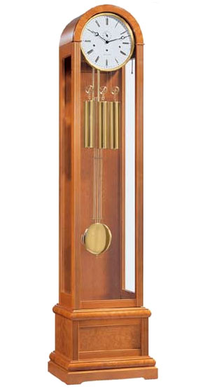 Hermle German Grandfather Clock in Light Cherry 01087-160461