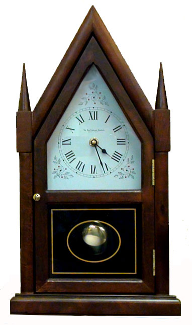 New England Steeple Quartz Mantel Clock