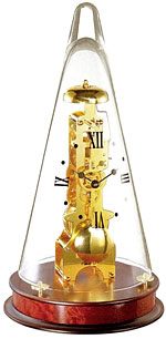 Hermle 22716-070791 Leyton Mahogany Mechanical Table Clock CLICK FOR MORE DETAILS